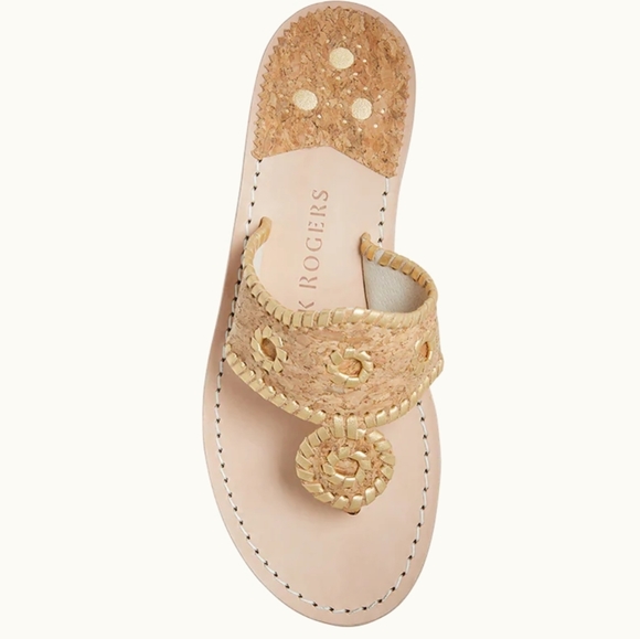 Jacks Wide Flat Sandal Cork - Picture 4 of 4